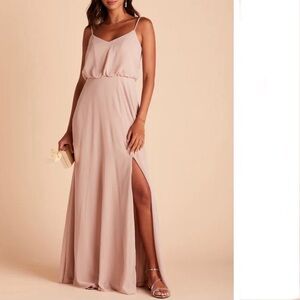 💖 Birdy Grey ‘Gweenie’ Gown, NWT, Taupe, Sz. M